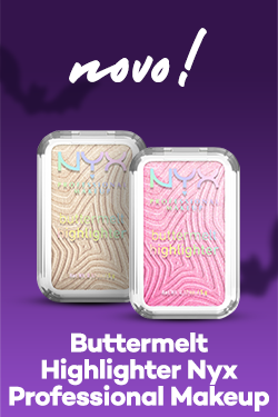 Novo Iluminador Buttermelt Highlighter da marca NYX
